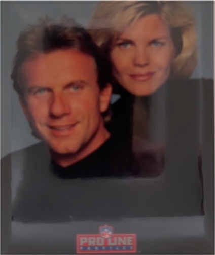 1993 Pro Line Profiles #566 Joe Montana — front