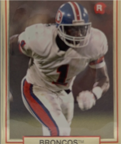 1990 Action Packed Rookie Update #46 Shannon Sharpe — front