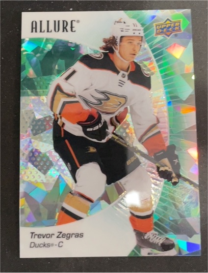 2023-24 Upper Deck Allure #64 Trevor Zegras — front