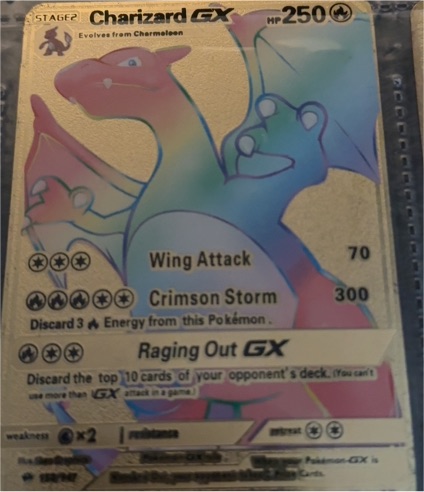 2020 Pokémon #150 Charizard GX — front