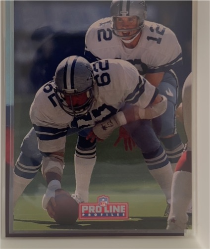 1993 Pro Line Profiles #591 Emmitt Smith Dallas Cowboys — front