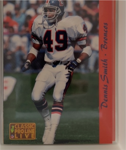 1993 Pro Line Live #73 Dennis Smith — front