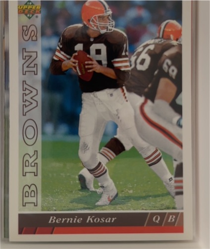 1993 Upper Deck #155 Bernie Kosar — front