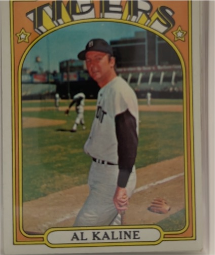1972 Topps #600 Al Kaline — front