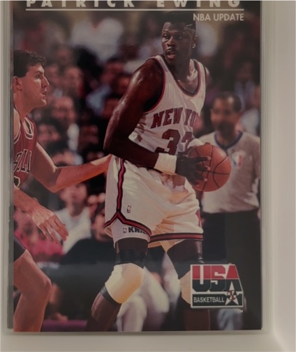 1992 SkyBox USA #19 Patrick Ewing — front