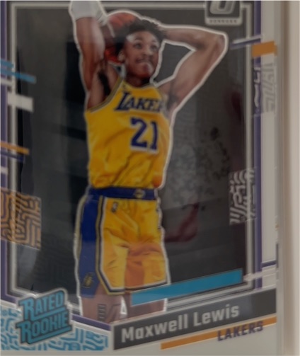 2023-24 Panini Donruss Optic #211 Maxwell Lewis — front