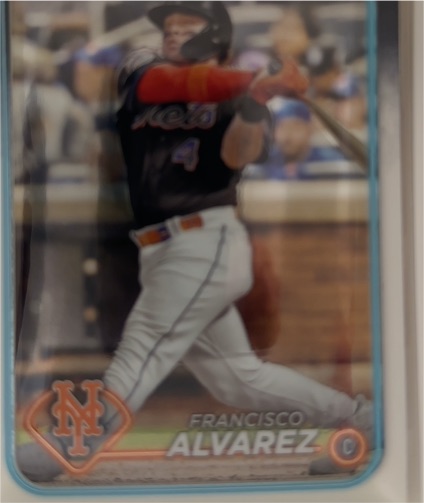 2024 Topps Chrome #188 Francisco Alvarez — front