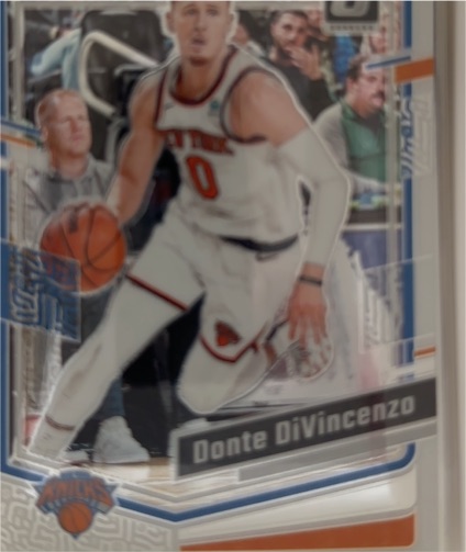 2023-24 Donruss Optic #196 Donte DiVincenzo New York Knicks — front