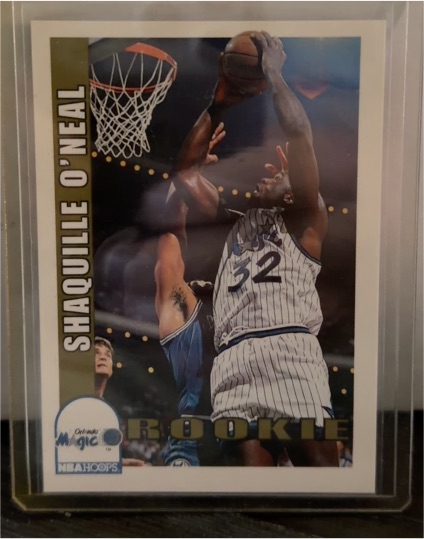 1992-1993 Skybox NBA Hoops #442 Shaquille O'Neal Rookie — front