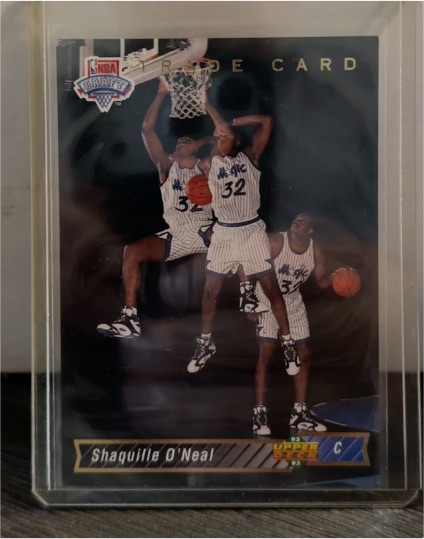 1992-93 Upper Deck #1B Shaquille O'Neal — front