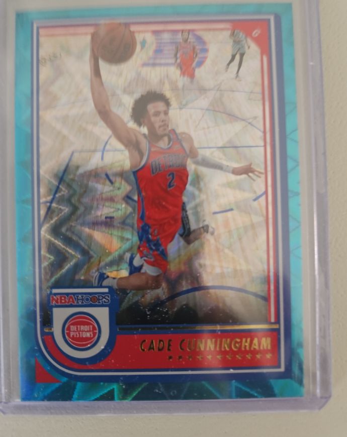 2021-22 Panini NBA Hoops #201 Cade Cunningham — front