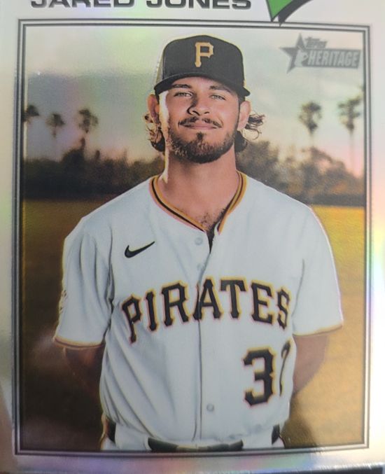2026 Topps Heritage #141 Jared Jones — front