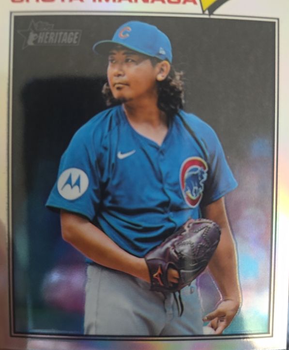 2026 Topps Heritage #202 Shota Imanaga — front