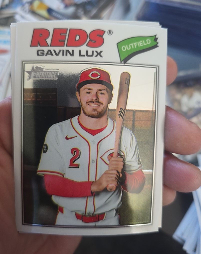 2026 Topps Heritage #352 Gavin Lux — front