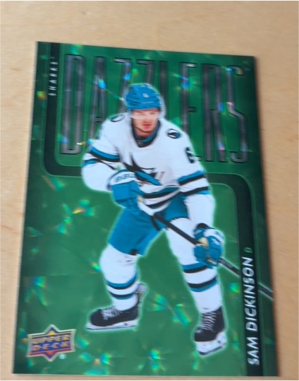 2025-26 Upper Deck Series 2 #DZ-82 Sam Dickinson — front