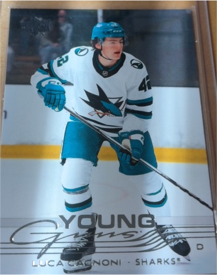2025-26 Upper Deck Series 1 #213 Luca Cagnoni — front