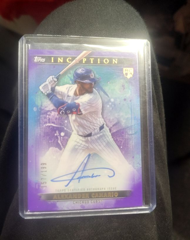 2024 Topps Inception #BRES-AC Alexander Canario — front