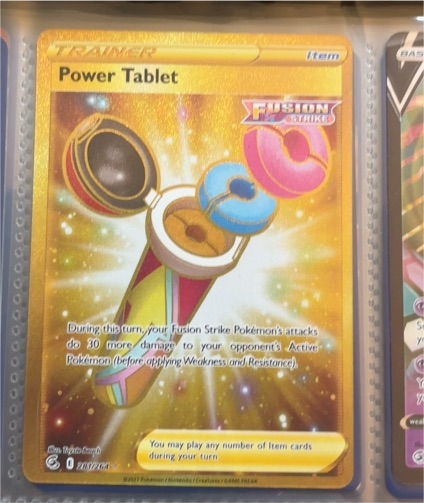 2021 Pokémon #281 Power Tablet — front