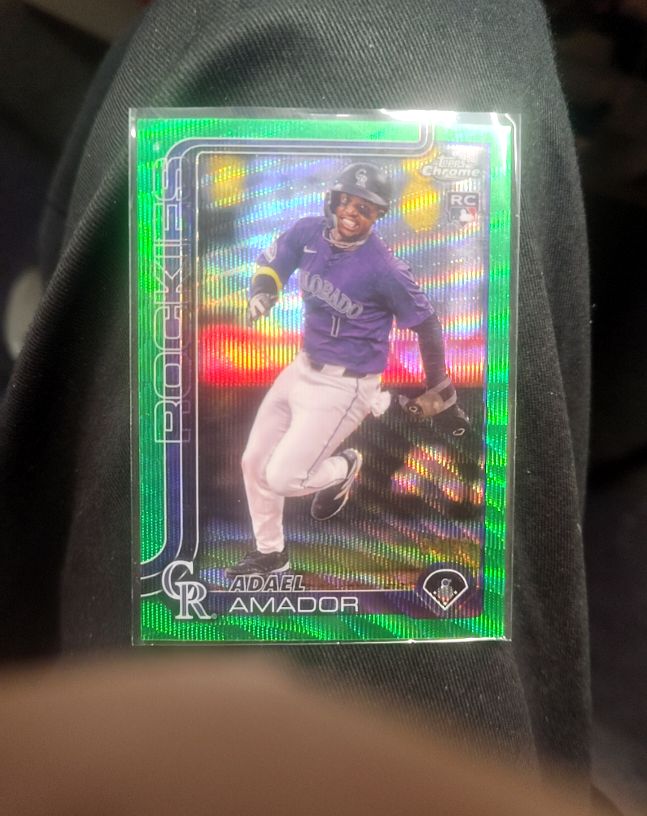 2025 Topps Chrome #255 Adael Amador — front