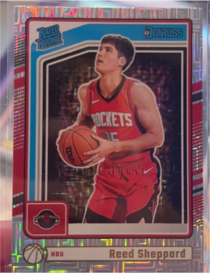 2024-25 Panini Donruss #202 Reed Sheppard — front