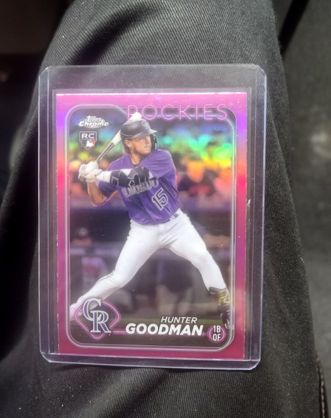 2024 Topps Chrome #99 Hunter Goodman — front