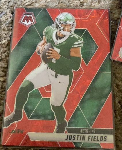 2025 Panini Mosaic #125 Justin Fields — front