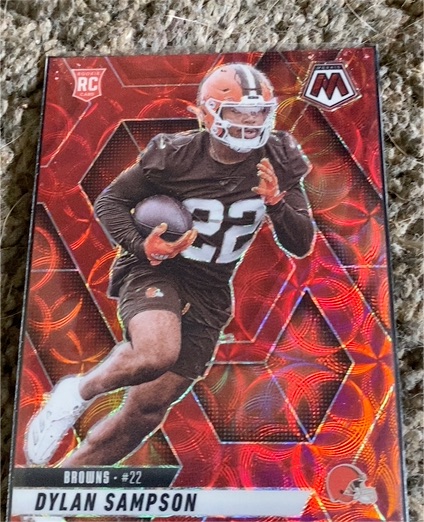 2025 Panini Mosaic #355 Dylan Sampson — front