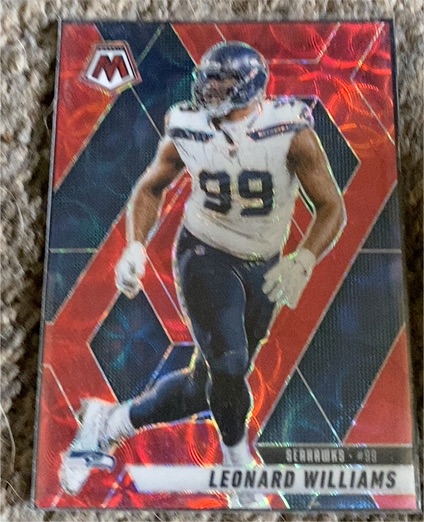 2025 Panini Mosaic #61 Leonard Williams — front