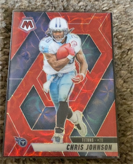 2025 Panini Mosaic #224 Chris Johnson — front