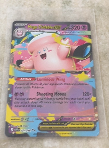 2023 Pokemon Perfect Order #31 Mega Clefable EX — front