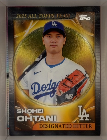 2026 Topps Series 1 2025 All Topps Team #ATT-9 Shohei Ohtani — front