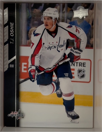 2015-16 Upper Deck #439 T.J. Oshie - Washington Capitals — front