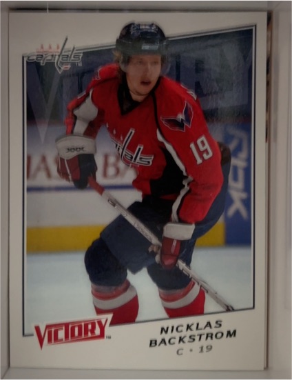 2008-09 Upper Deck Victory #3 Nicklas Backstrom — front