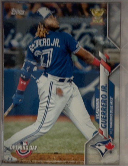 2020 Topps Opening Day #33 Vladimir Guerrero Jr. — front
