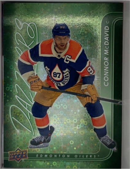 2024-25 Upper Deck Series 1 Dazzlers #DZ-10 Connor McDavid — front