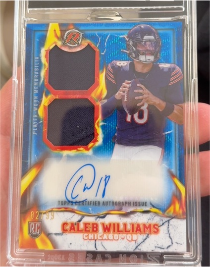 2024 Topps Resurgence #RPA-CW Caleb Williams — front