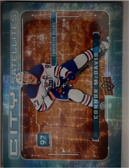 2024-25 Upper Deck Series 1 City Satellites #CS-3 Connor McDavid — front