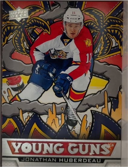 2024-25 Upper Deck Series 1 Young Guns Renewed #YGR-47 Jonathan Huberdeau — front