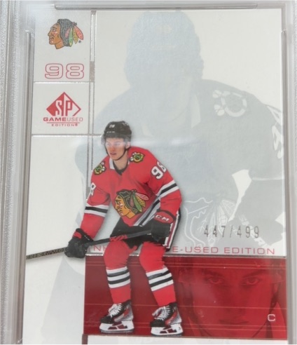 2008-09 SP Authentic SP Game Used Edition #124 Jonathan Toews — front