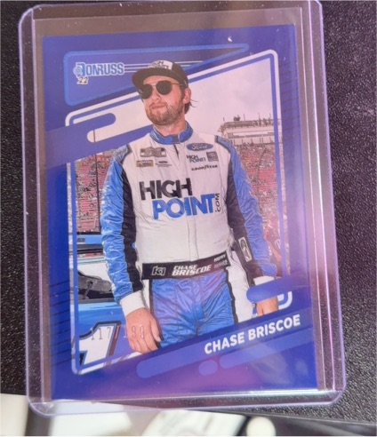 2022 Panini Donruss #62 Chase Briscoe — front
