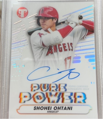 2023 Topps Pristine Pure Power Shohei Ohtani — front