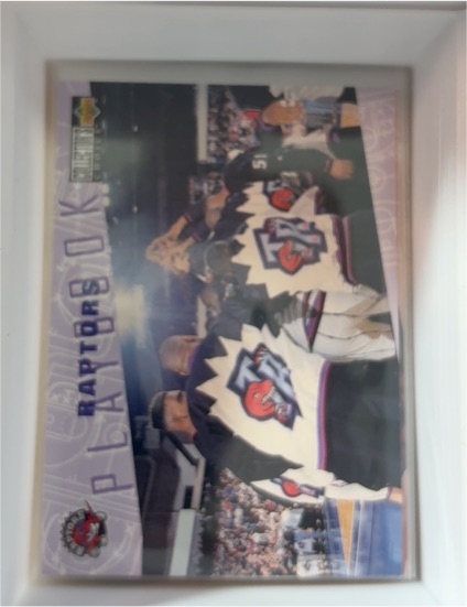 1996-97 Upper Deck Collector's Choice #392 Raptors Playbook Toronto Raptors — front