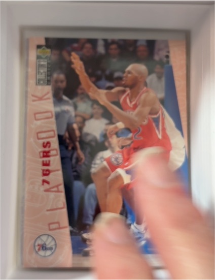 1996-97 Upper Deck Collector's Choice #386 Jerry Stackhouse — front