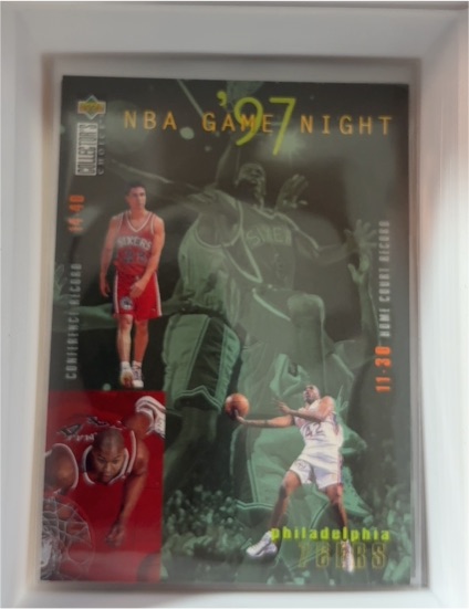 1997-98 Upper Deck Collector's Choice NBA Game Night #175 Allen Iverson — front