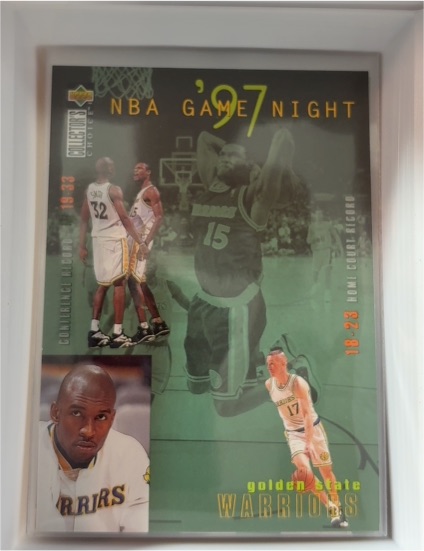 1997-98 Upper Deck Collector's Choice NBA Game Night #164 Latrell Sprewell — front