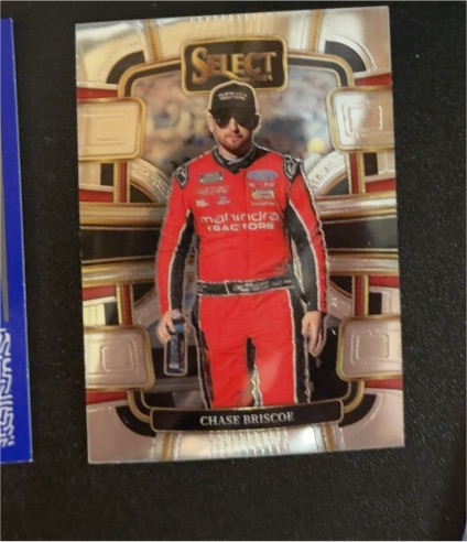 2024 Panini Select Racing NASCAR #1 Chase Briscoe Grandstand — front