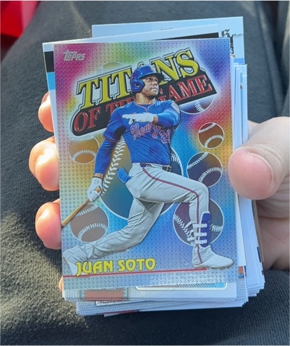 2026 Topps Series 1 Titans Of The Game #TOG-11 Juan Soto — front