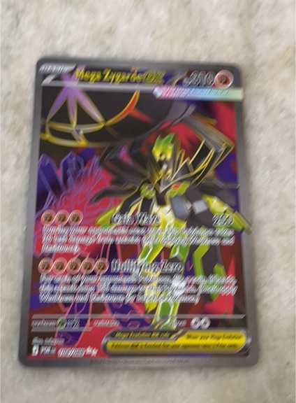 Pokémon TCG Perfect Order Mega Zygarde EX 104/088 — front