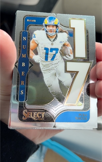 2024 Panini Select #17 Puka Nacua — front