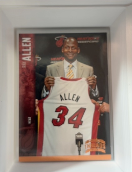 2012-13 Panini Threads #7 Ray Allen — front